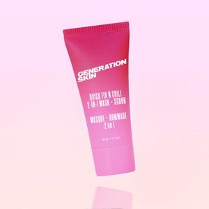 🆕🌺GENERATION SKIN QUICK FIX & CHILL 2-IN 1 MASK + SCRUB JOJOBA, CAMELLIA ETC.